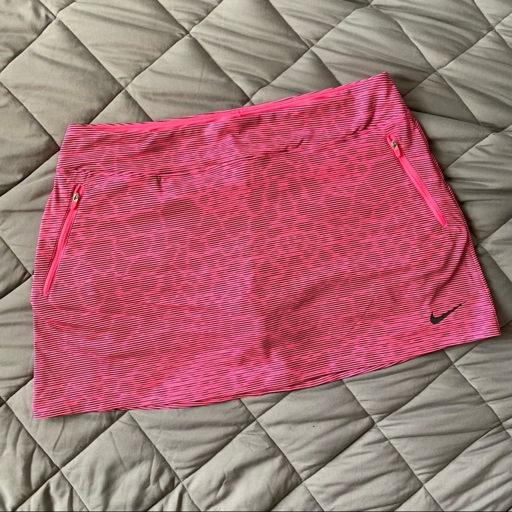 Nike Pink Dri-Fit Golf Skort